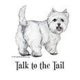 thumbnail image 2 of CafePress - Westie Talk To The Tail Mug - 11 oz Ceramic Mug - Novelty Coffee Tea Cup, 2 of 3