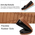 thumbnail image 6 of CHICVOMEY Dressy Shoes for Women Loafers Penny Loafers for Women with Arch Support Slip On Flats for Walking & Work, 6 of 8