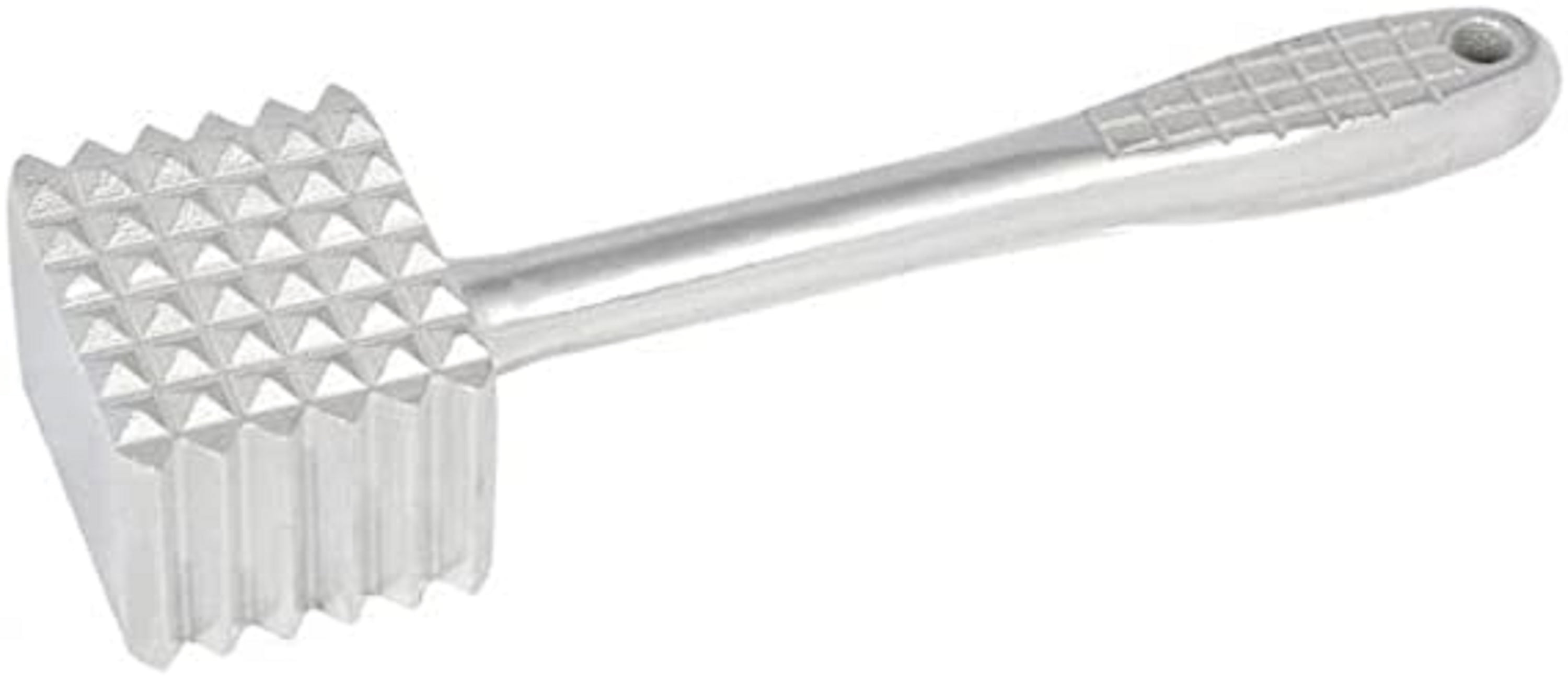 Truecraftware 97/8 inch Meat Tenderizer, Aluminum Head and Handle