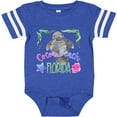 thumbnail image 3 of Inktastic Cocoa Beach Florida Cute Swimming Manatee Boys or Girls Baby Bodysuit, 3 of 5
