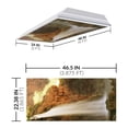 thumbnail image 2 of Octo Lights - Fluorescent Light Covers - 2x4 Flexible Ceiling Light Filters - For Classrooms and Offices - Waterfall 006, 2 of 7