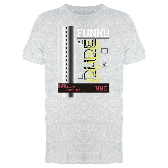 New York Funky Dude Graphic Tee Men's -Image by Shutterstock