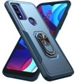 thumbnail image 1 of [PST] Motorola Moto G Pure 2021 Étui, Coque Rigide Magnétique Robuste avec Support Anneau, 1 of 4