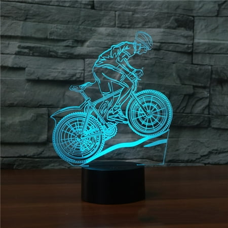 

Toyella Mountain bike 3D light 16 color remote control