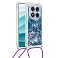 thumbnail image 3 of Funda FOXDOCK para Xiaomi Redmi Note 14 Pro 5G con Cuerda Ajustable, Brillo Líquido, Protección Antigolpes y Lente – Ideal para Regalo, 3 of 6