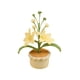 thumbnail image 2 of Bonsái de Escritorio con Flor Artificial Tejida a Mano para Decoración Del Hogar., 2 of 6