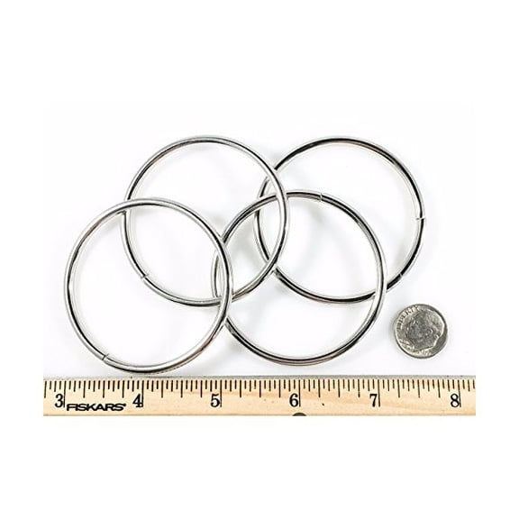 Steel 0-rings Rings Nickel Plate 2" Id 50 Pcs