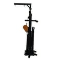 thumbnail image 4 of 2 pcs Crank Stand Stage Speaker Suspension Bracket Truss Stand with Outriggers 550lb Capacity, 4 of 13