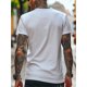 thumbnail image 2 of Camiseta informal de manga corta para hombre con estampado de oso - Mezcla de algodón transpirable, corte elástico, lavable a máquina - Perfecta para verano, moda masculina, deporte, 2 of 6