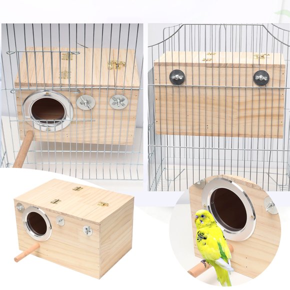 Warm Vertical Breeding Cage for Budgie Lovebird and Birds Indoor Use