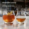 thumbnail image 4 of Libbey Signature Whiskey Bourbon Glasses Set of 4, Kentucky Bourbon Trail Whiskey Bar Cocktail Glasses, Tasting Whiskey Glasses for Men, 4 of 6