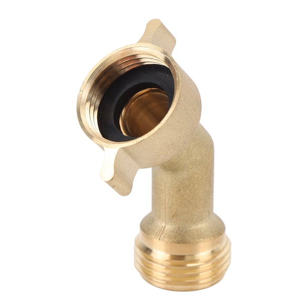Codo De Manguera De Agua De 45 Grados, Conexión Estable, Adaptador De Entrada De Manguera De Agua RV Resistente Al Calor Para Vehículo De Camping