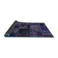 thumbnail image 2 of Ahgly Company Indoor Square Oriental Blue Modern Area Rugs, 7' Square, 2 of 4