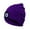 Purple, variant on Viworld Unisex Kintted Hat with Led Light Autumn Winter Warm Beanie Cap Outdoor Flashlight Lamp for Camping Hiking Walking Fishing Running