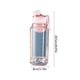 thumbnail image 3 of Botella deportiva de 750 ml con infusor de té | Vaso de plástico portátil para actividades al aire libre, fitness y senderismo | Diseño a prueba de fugas con asa y correa | Capacidad de 750 ml para, 3 of 6