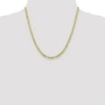 thumbnail image 2 of 10k 4mm Light Concave Figaro Chain in 10k Yellow Gold, 2 of 3