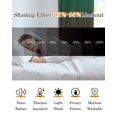 thumbnail image 5 of Green Red Ombre Blackout Curtains 90 Inches Long for Bedroom, Modern Abstract Art Aesthetics Thermal Insulated Room Darkening Black Out Window Curtain Panels Grommet Drapes for Living Room, 5 of 8