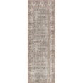 thumbnail image 5 of Nuloom Hillstone Collection Traditional Vintage Medallion Area Rug, 2' 8" x 8', Runner, Marlowe Light Grey, 5 of 7