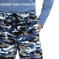 thumbnail image 5 of DG Hill Pajama Set, 2 Piece Sleepwear Set for Men, Henley Top and PJ Pants, 5 of 9