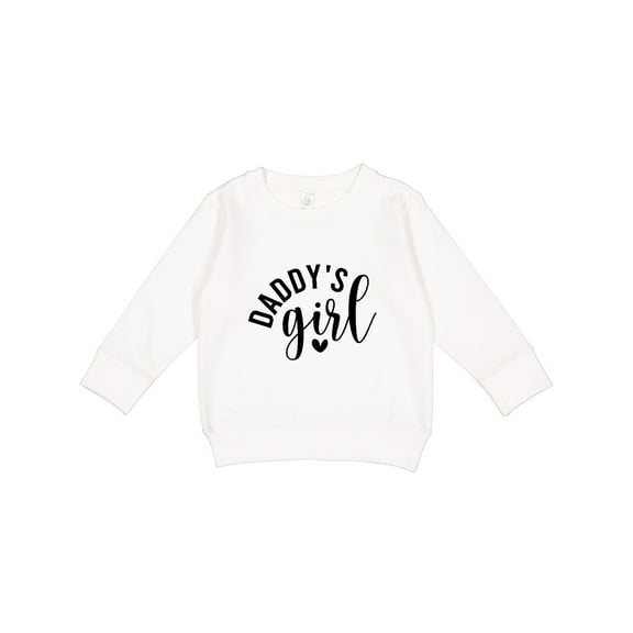 Inktastic Daddy's Girl Toddler Sweatshirt