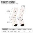 thumbnail image 2 of Fotbe Dachshund Dog Puppy Calcetas Largas con Estampado para Hombre y Mujer – Calcetas de Compresión Transpirables y Elásticas, Viajar y Uso Diario Talla 5-11, 2 of 6
