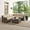 Sand, variant on Bradenton 5Pc Outdoor Wicker Sectional Set Gray/Weathered Brown
