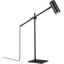 1 Light Table Lamp in Architectural Style-21.75 inches Tall and 6 inches Wide-Matte Black Finish Bailey Street Home 372-Bel-4619913