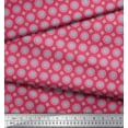 thumbnail image 2 of Soimoi Viscose Chiffon Fabric Flower Artistic Printed Craft Fabric by The Yard 42 Inch Wide, 2 of 3