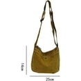 thumbnail image 4 of Kukuzhu Canvas Shoulder Bag Women Soft Designer Tote Bag Casual Small Shopping Traveling Message Bag Purse, 4 of 6