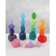 thumbnail image 2 of Rainbow Color Building Blocks Color Stacked Stones - 20 Gradient Stacked Stones 0.35 Adepaton LL-2008, 2 of 8