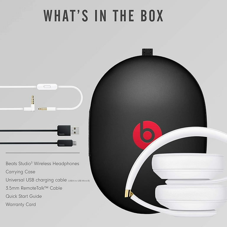Restored Beats Studio3 Wireless Noise Cancelling Over-Ear Restored Beats Studio3 Wireless Noise Cancelling Over-Ear