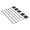 Black, variant on Nieyigj 200Pcs Nylon Zip Ties with Mounts 0.79 x 0.79 inches / 20x20mm White High Temperature Resistant Self Locking Cable Wire Ties for Fence Office Home Organizing