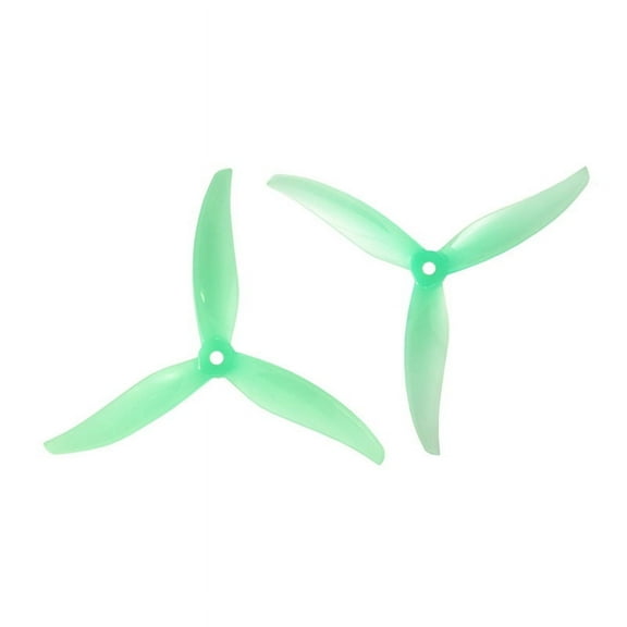 10Pair Drone Propeller 5127.5 5.1inch 3 Blades PC Propeller for RC FPV Freestyle Drones Accessories Part Green