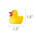 thumbnail image 5 of Multicolor Mini Rubber Duck Party Favors, 8 Count, by Way To Celebrate, 5 of 5