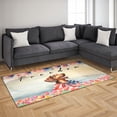 thumbnail image 3 of Freedom Dachshund on Independence Day 4th of July Indoor Rug Wiener Dog Lover Gifts Idea Carpet Living Bed Room Sofa Home Decor - 01005, 3 of 5