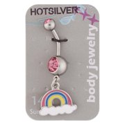 Lead Crystan Rainbow Dangle