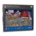 thumbnail image 1 of Rompecabezas Joe Journeyman NFL Buffalo Bills de YouTheFan - 500 piezas, color del equipo, 18" x 24" - Tamaño final del rompecabezas, 1 of 3