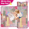 thumbnail image 4 of Pioneer Flower Floral Print Pattern Toddler Nap Mats for Kids Preschool,Sleeping Mat Bag or Kids,Toddler Sleeping Bag,Toddler Nap Mat or Daycare, 4 of 6