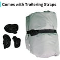 thumbnail image 4 of Boat Cover 14' to 16' V & Tri Hull, Bass 90'' Grey, 4 of 8