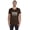 Brown, variant on Inkmeso V-Neck Graphic Tshirt "Every Great Father Teaches His Children The Ways Of The Force" For Parenting Tee Shirt