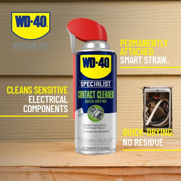 2 X 400 Ml WD-40 Specialist Spray Per Contatto Elettronico, Contatto Elettronico, Detergente Spray Rapido E Efficace Smart Straw Con Testina Spray Integrata - Foto 10