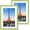 Green, variant on A4 Picture Frame Set of 2, Silver Photo Frame with HD Plexiglass, Display Pictures 6x8 with Mat or 8.3x11.7 Without Mat Multi Picture Frames Collage for Tabletop or Wall Display