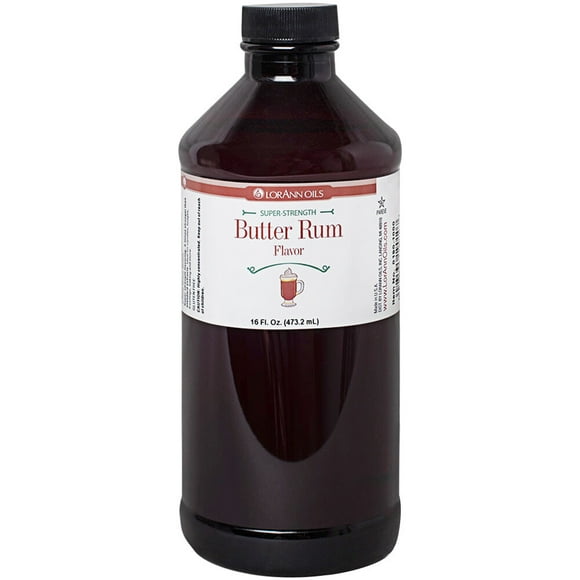 LorAnn Oils 16 oz. Butter Rum Super Strength Flavor