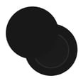 thumbnail image 2 of Bingfone14 Inch Padded Round Bar Stool Cover Cushion With Elastic Fabric Round Chair Seat - Black, 2 of 7
