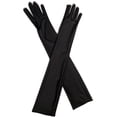 thumbnail image 1 of Guantes largos de protección solar para mujer, spandex, 52 x 10 cm, elásticos y finos, para conducir, hacer deporte y actividades al aire libre, con protección UV, 1 of 5