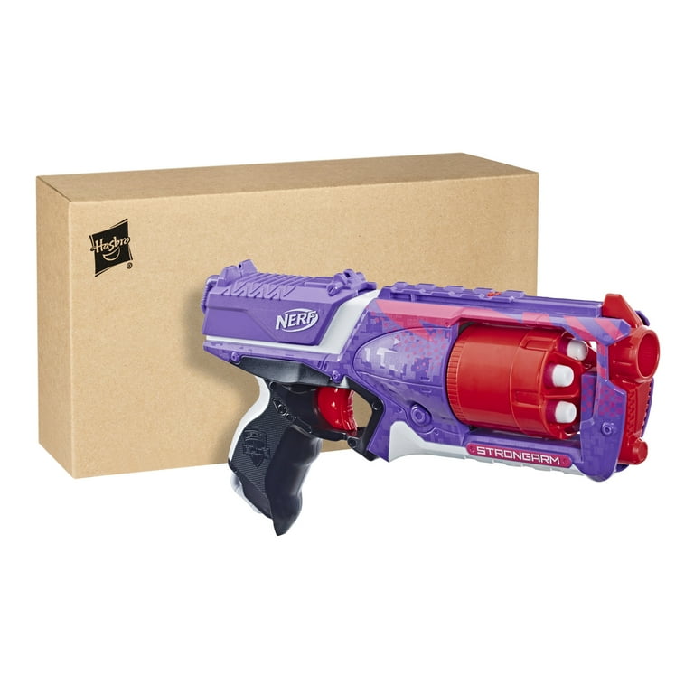 Nerf N-Strike Elite Strongarm Blaster Purple, for Ages 8 and - Walmart.com
