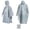 Gray, variant on Man Women Unisex Solid Color Cape Raincoat Climbing Multi-functional Portable Raincoat Rain Cape(Black,Free Size)
