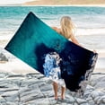 thumbnail image 4 of Suncoda Beach Towel, Microfiber Beach Towel Super Lightweight Colorful Bath Towel Sandproof Beach Blanket Multi-Purpose Towel For Travel Swimming Pool 30x60 Inch, 4 of 6