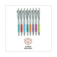 thumbnail image 4 of Comfort Grip Gel Pen, Retractable, Medium 0.7 Mm, Assorted Ink Colors, Silver Barrel, 8/pack | Bundle of 2 Sets, 4 of 5