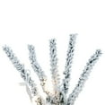 thumbnail image 2 of Vickerman 9' x 14" Flocked Pistol Pine Garland with Warm White LED Lights., 2 of 5